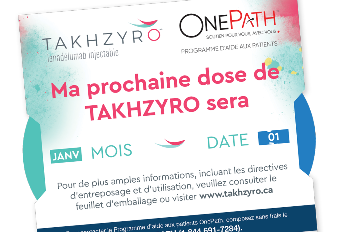 TAKHZYRO Injection Placemat