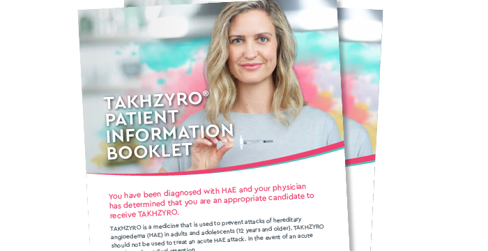 TAKHZYRO Patient Information Booklet