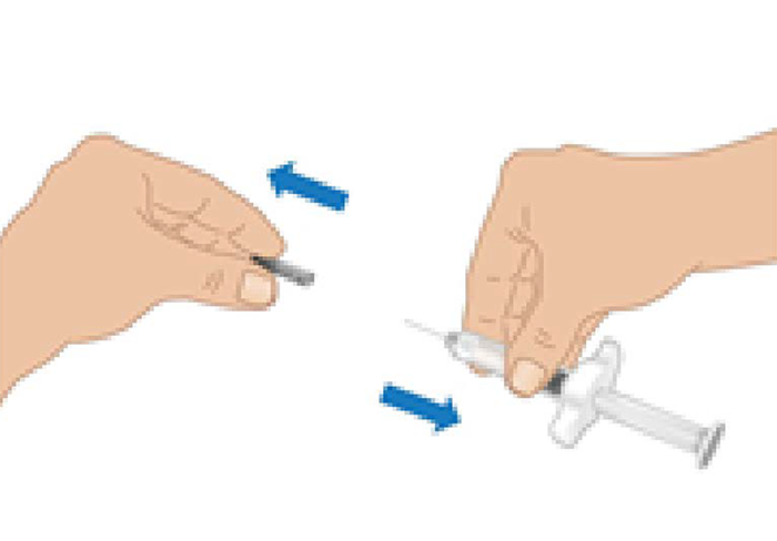 Select and prepare the injection site